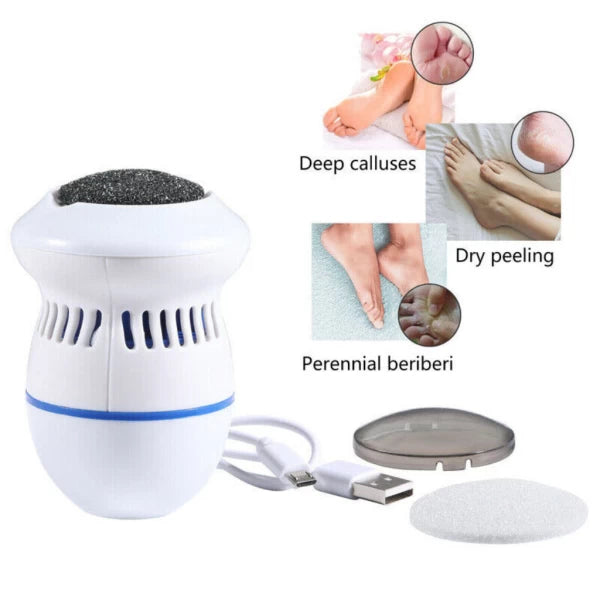 100% Original Electric Foot Grinder Callus Remover Foot Pedicure Rechargeable