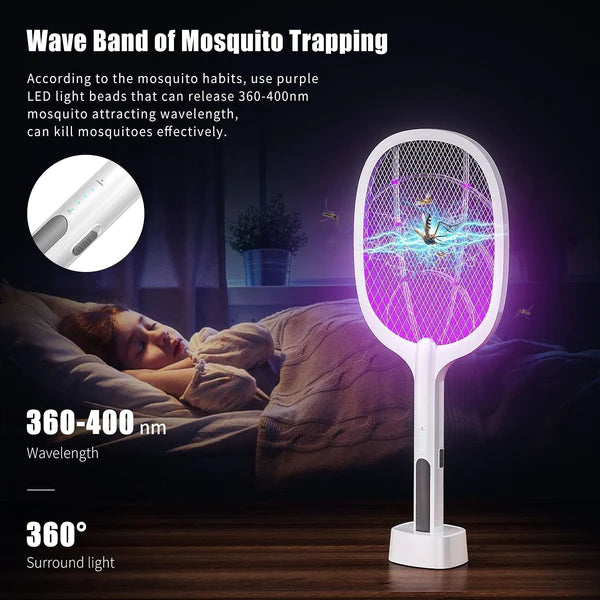 Amazon Top Selling Imported Mosquito Fly Killer Racket With USB Charging