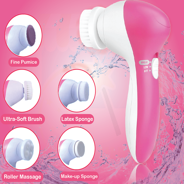 5 in 1 Facial Electric Cleanser & Massager