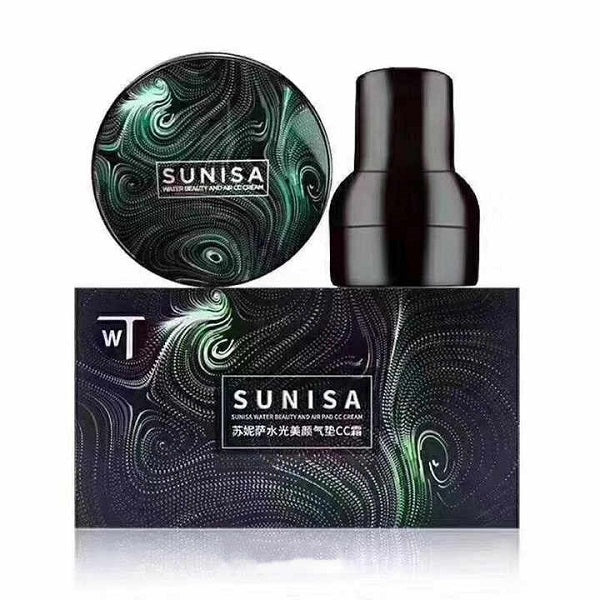 Sunisa 3 in 1 CC Cream Concealer Foundation BB Cream Air Cushion