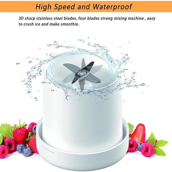 Wireless USB Rechargeable Portable Juicer for Home