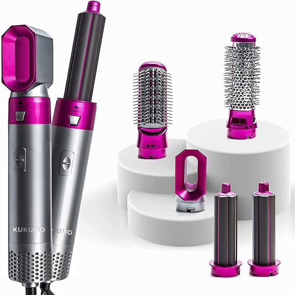 Kukumo Hair Dryer 5 In 1 Electric Hair Comb