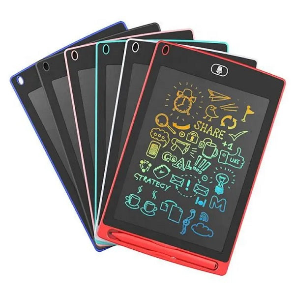 8.5 inch Multicolor Writing Tablet for Kids with Pen