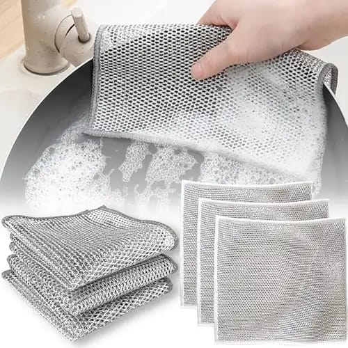 Dish Washing Cleaning Cloth (Pack of 4)