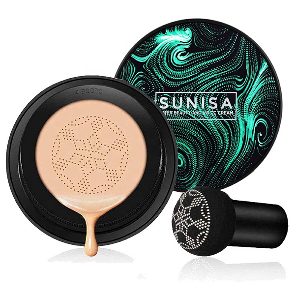 Sunisa 3 in 1 CC Cream Concealer Foundation BB Cream Air Cushion