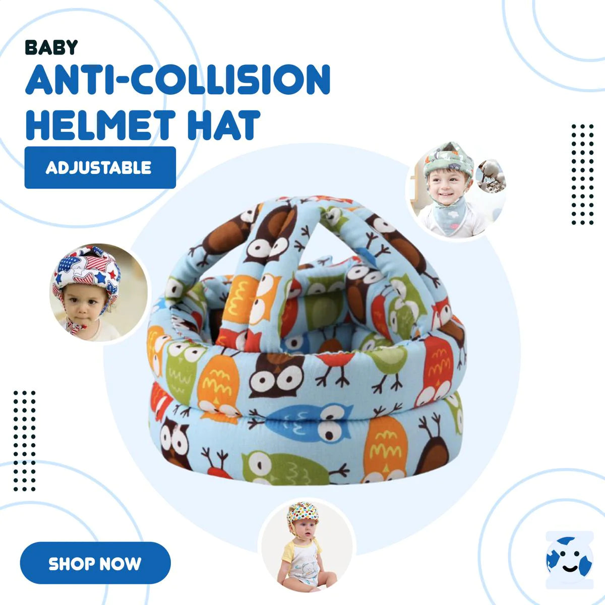 Infant Safety Baby Helmet for Head Protection