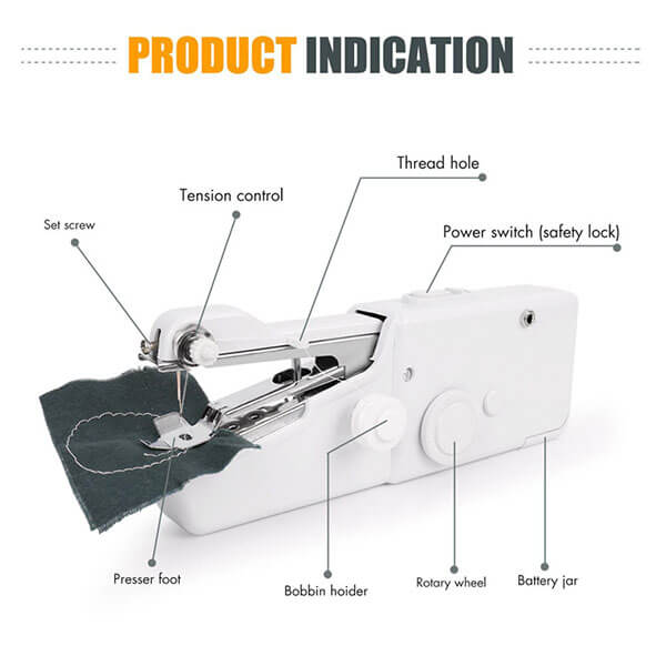 The Handheld Sewing Machine