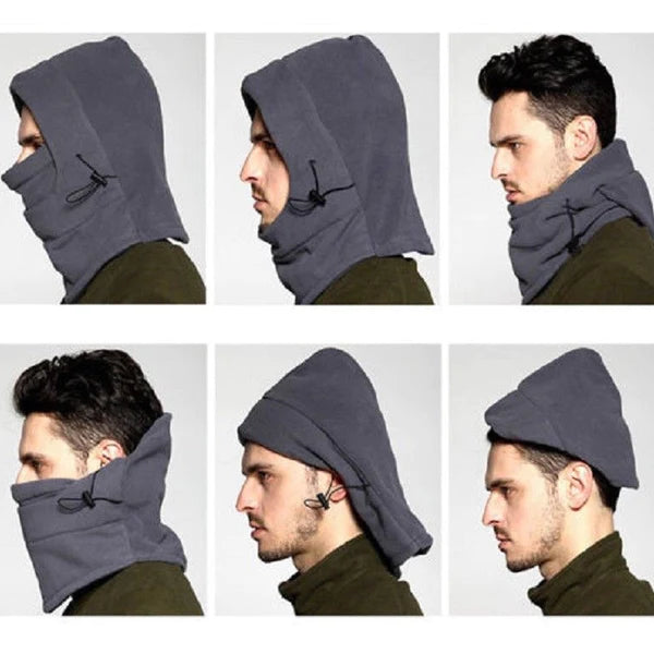 Winter Thermal Outdoor Fleece Motorcycle Windproof Cap