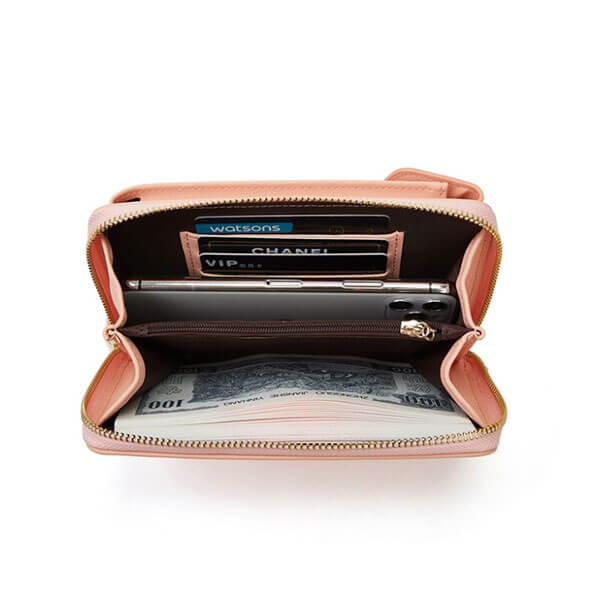 Comfortable Shoulder Wallet & Phone Pouch